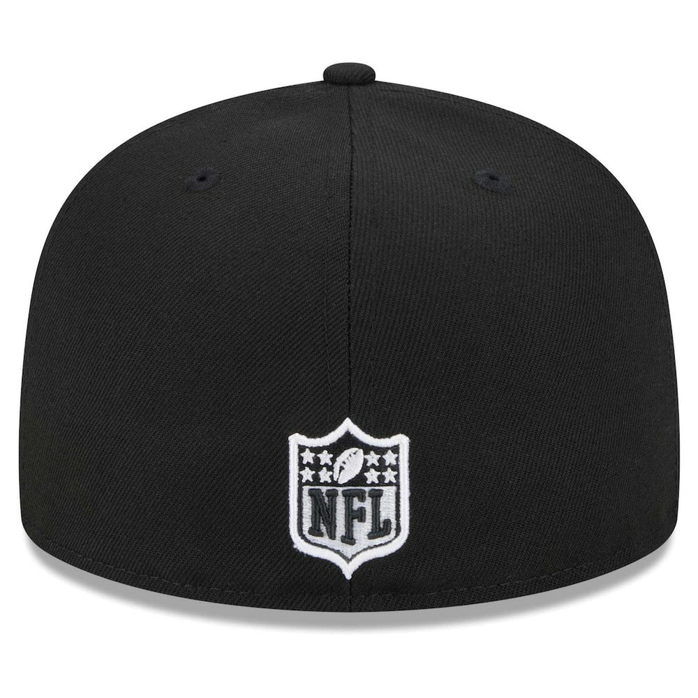 Miami Dolphins New Era Main Patch 59FIFTY Fitted Hat - Black for sale