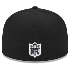 Miami Dolphins New Era Main Patch 59FIFTY Fitted Hat - Black for sale