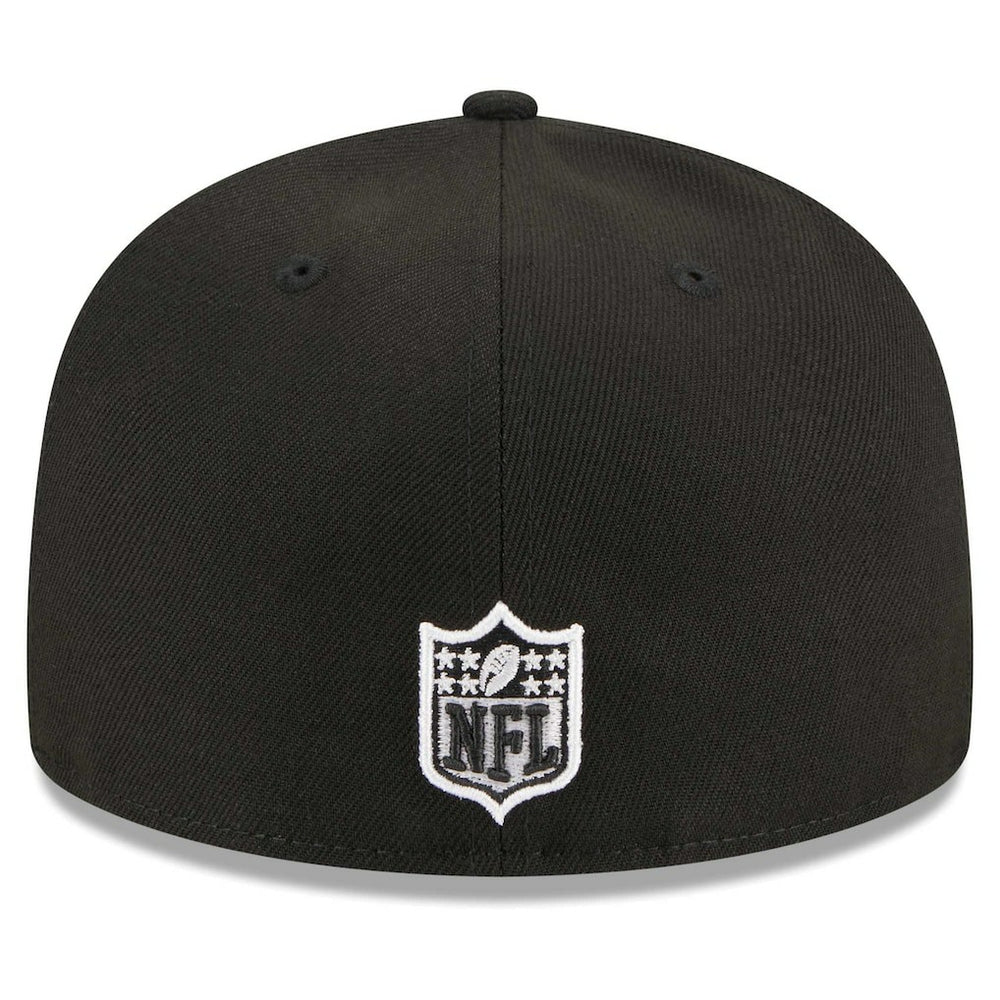 New York Giants New Era Main Patch 59FIFTY Fitted Hat - Black sale