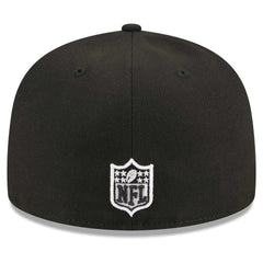 New York Giants New Era Main Patch 59FIFTY Fitted Hat - Black sale