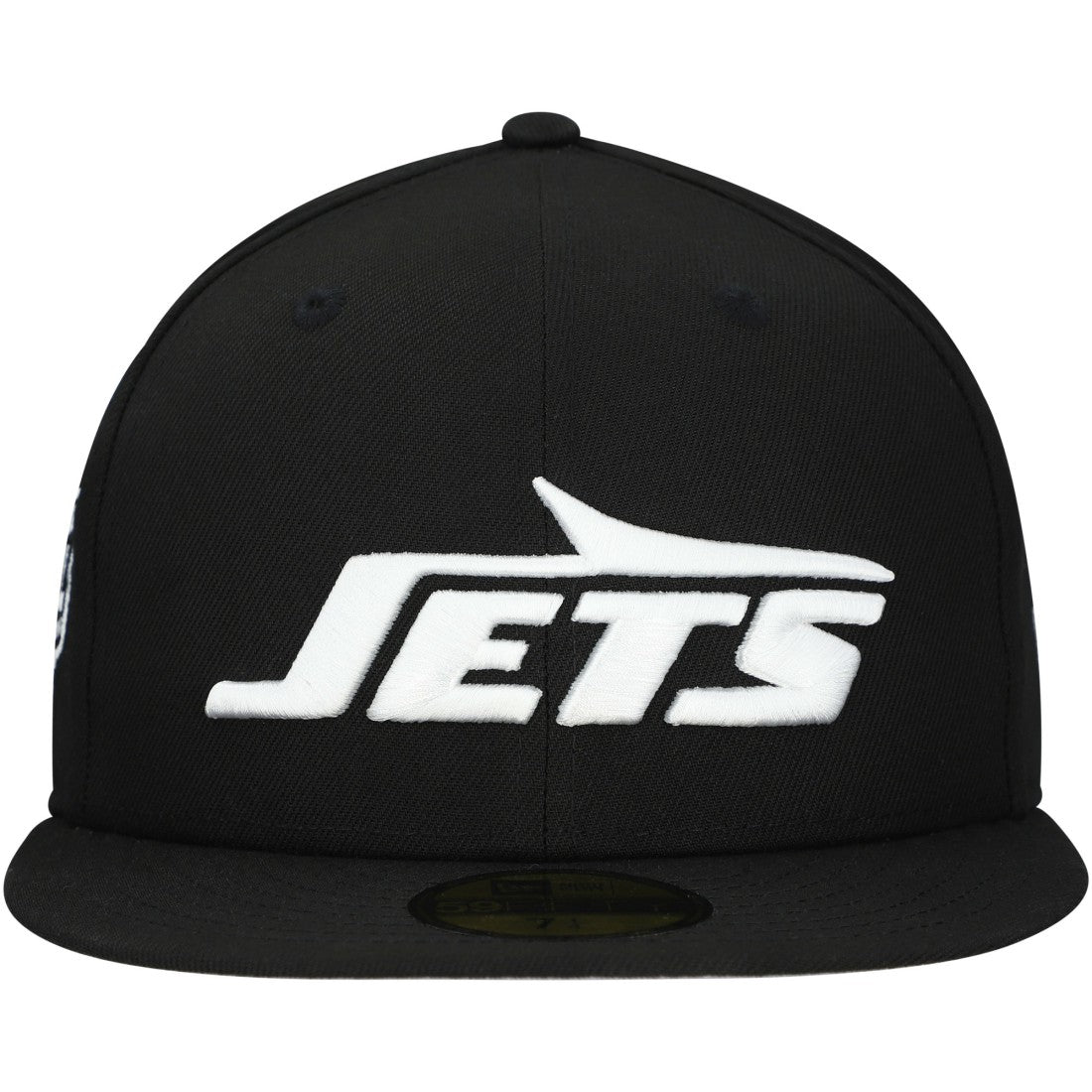 New York Jets New Era Main Patch 59FIFTY Fitted Hat - Black outlet