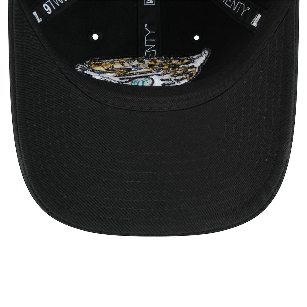 Jacksonville Jaguars New Era Women's Main Core Classic 2.0 9TWENTY Adjustable Hat - Black discount