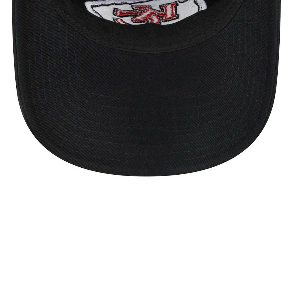Kansas City Chiefs New Era Women's Main Core Classic 2.0 9TWENTY Adjustable Hat - Black discount