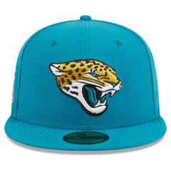 Jacksonville Jaguars New Era Main Patch 59FIFTY Fitted Hat - Teal cheap