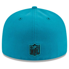Jacksonville Jaguars New Era Main Patch 59FIFTY Fitted Hat - Teal cheap