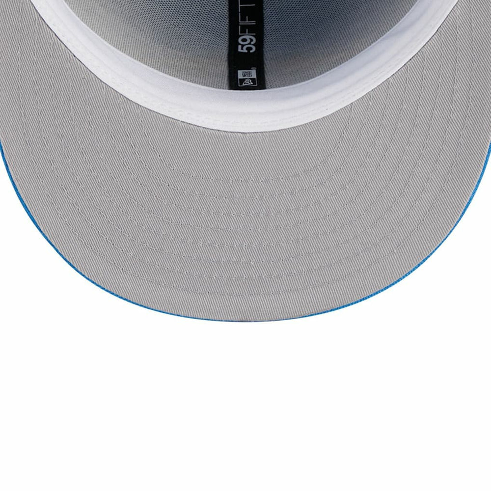 Los Angeles Chargers New Era Main Patch 59FIFTY Fitted Hat - Powder Blue sale