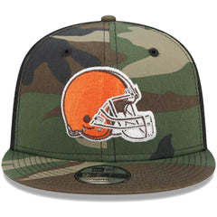 Cleveland Browns New Era Youth Main Trucker 9FIFTY Snapback Hat - Camo online