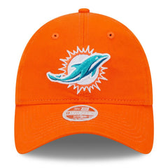 Miami Dolphins New Era Women's Main Core Classic 2.0 9TWENTY Adjustable Hat - Orange online