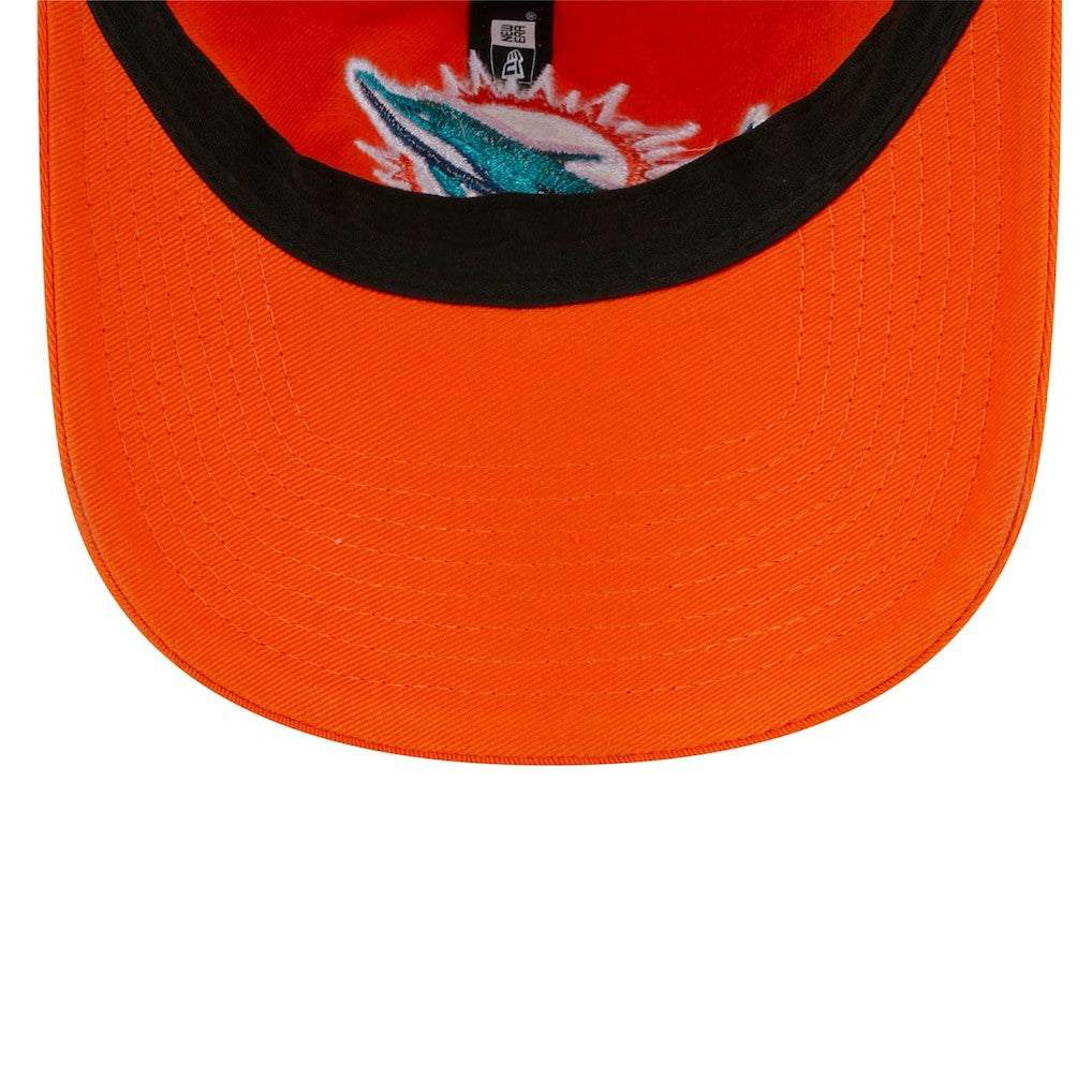 Miami Dolphins New Era Women's Main Core Classic 2.0 9TWENTY Adjustable Hat - Orange online