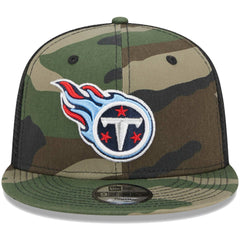 Tennessee Titans New Era Youth Main Trucker 9FIFTY Snapback Hat - Camo cheap