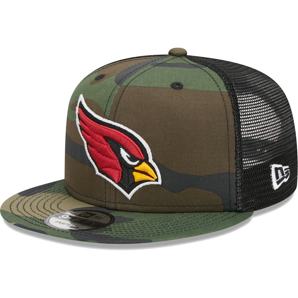Arizona Cardinals New Era Main Trucker 9FIFTY Snapback Hat - Camo cheap