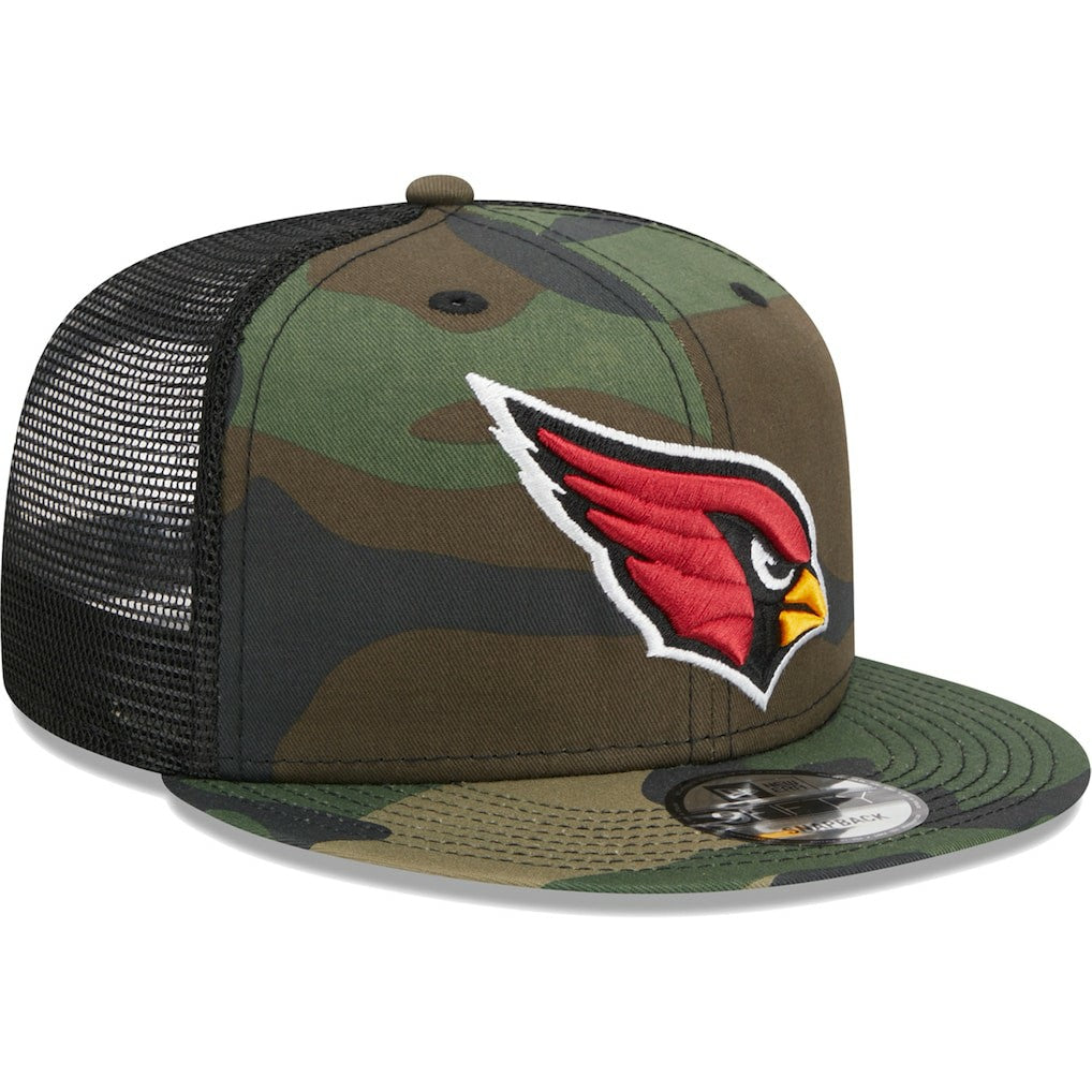 Arizona Cardinals New Era Main Trucker 9FIFTY Snapback Hat - Camo cheap