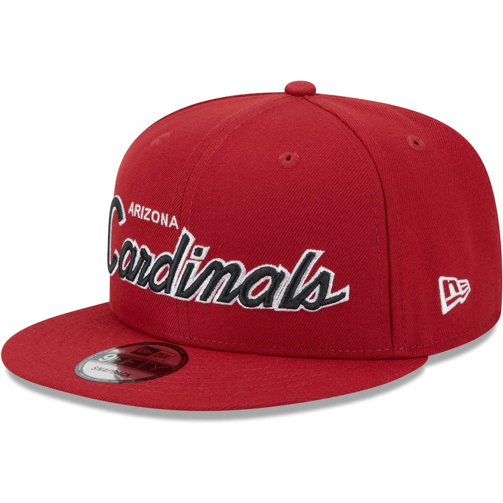 Arizona Cardinals New Era Main Script 9FIFTY Snapback Hat - Cardinal online