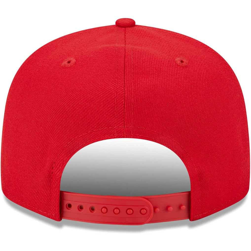 Kansas City Chiefs New Era Main Script 9FIFTY Snapback Hat - Red cheap