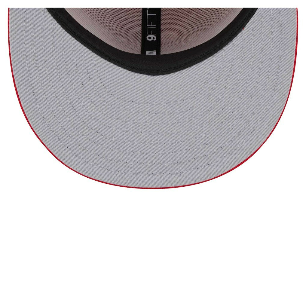 Kansas City Chiefs New Era Main Script 9FIFTY Snapback Hat - Red cheap