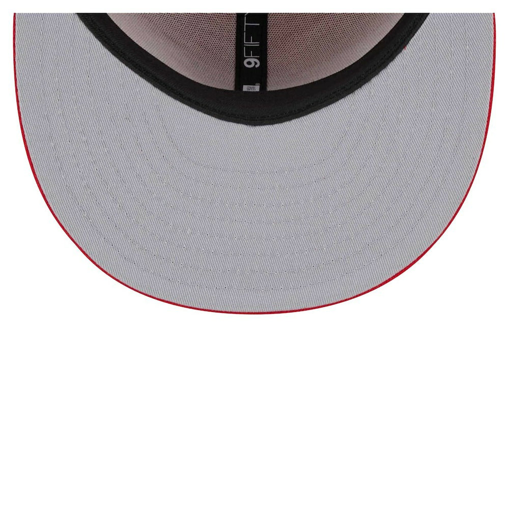 Kansas City Chiefs New Era Main Script 9FIFTY Snapback Hat - Red cheap