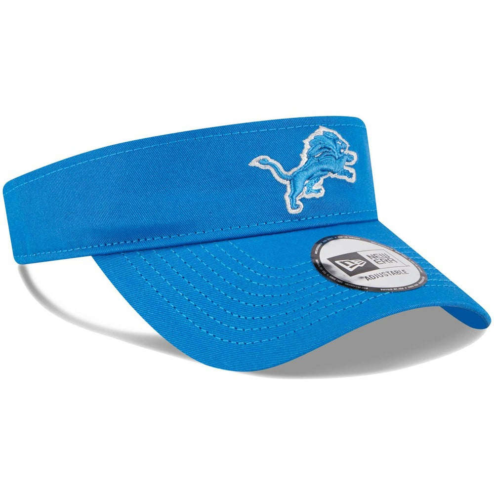 Detroit Lions New Era Main Adjustable Visor - Blue on sale