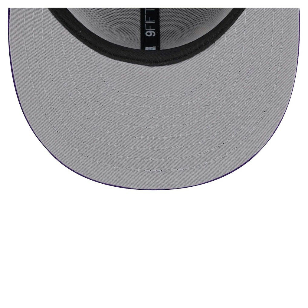Minnesota Vikings New Era Main Script 9FIFTY Snapback Hat - Purple discount