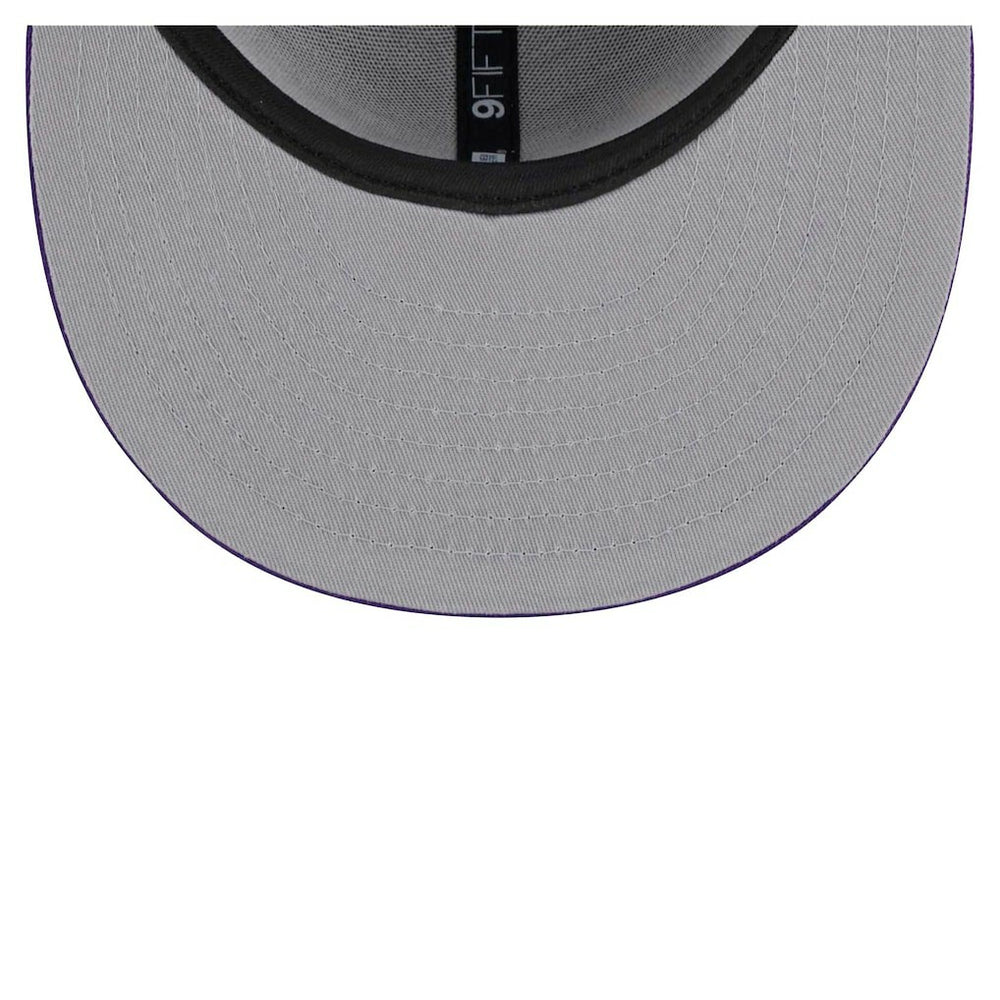 Minnesota Vikings New Era Main Script 9FIFTY Snapback Hat - Purple discount