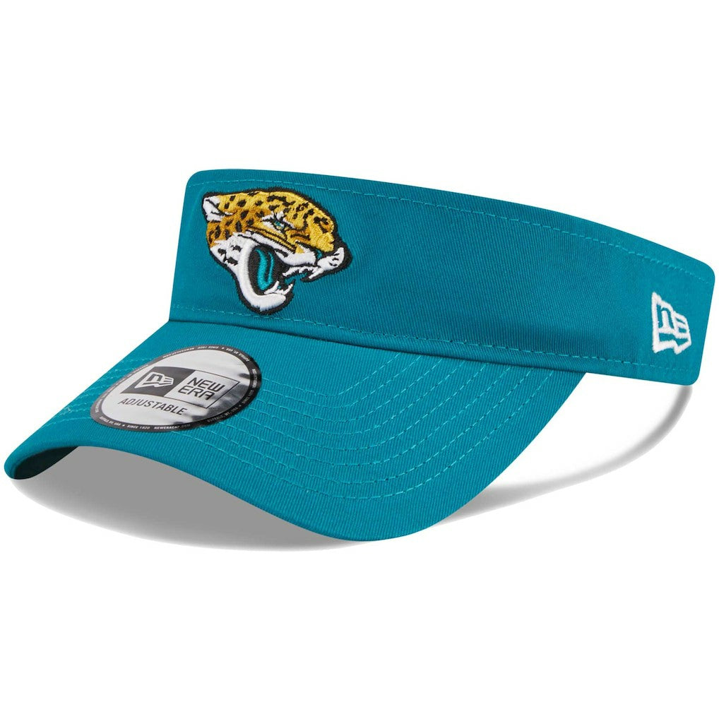 Jacksonville Jaguars New Era Main Adjustable Visor - Teal for sale