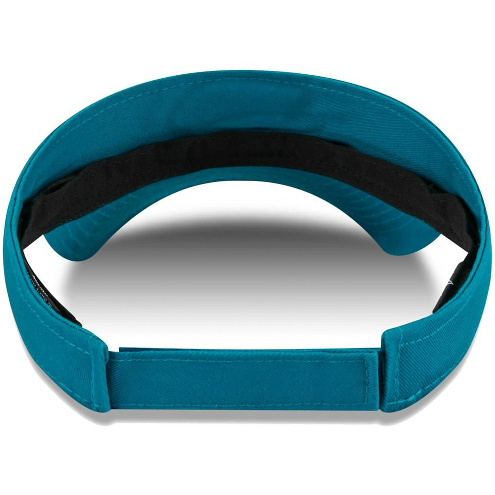 Jacksonville Jaguars New Era Main Adjustable Visor - Teal for sale