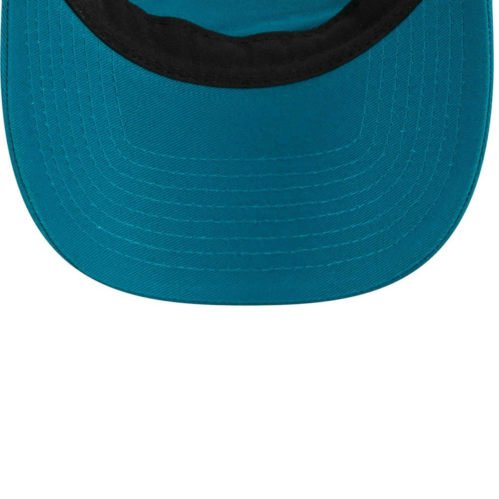 Jacksonville Jaguars New Era Main Adjustable Visor - Teal for sale