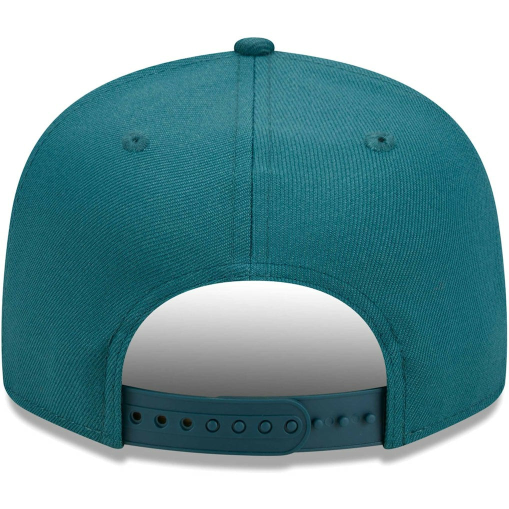 Philadelphia Eagles New Era Main Script 9FIFTY Snapback Hat - Midnight Green for sale