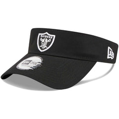Las Vegas Raiders New Era Main Adjustable Visor - Black cheap