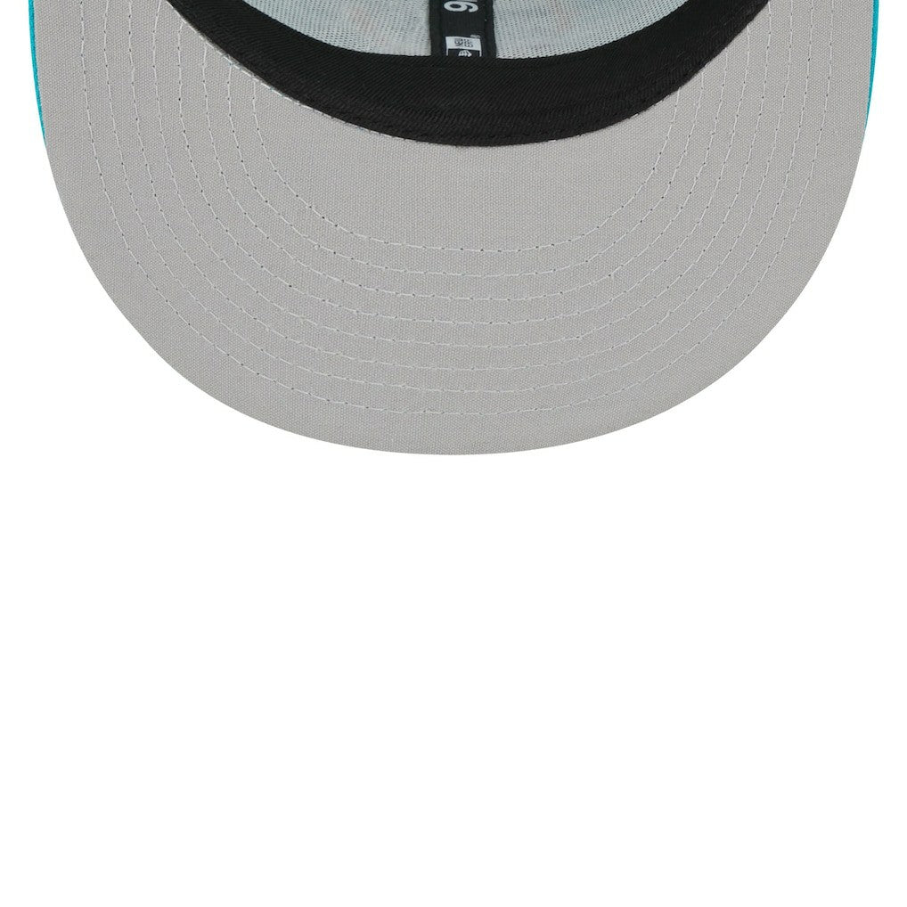 Miami Dolphins New Era Youth Main Trucker 9FIFTY Snapback Hat - Aqua discount