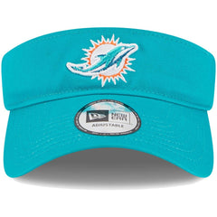 Miami Dolphins New Era Main Adjustable Visor - Aqua outlet
