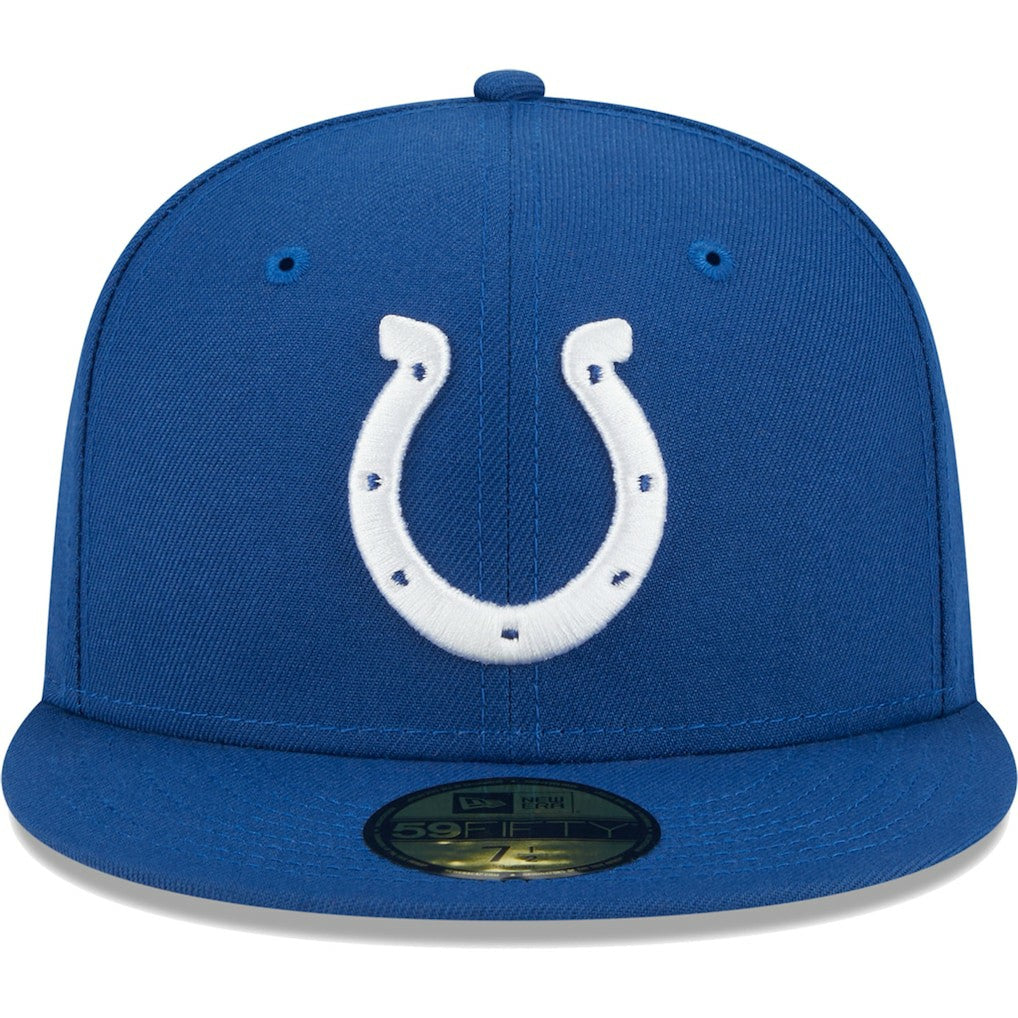 Indianapolis Colts New Era Main 59FIFTY Fitted Hat - Royal on sale