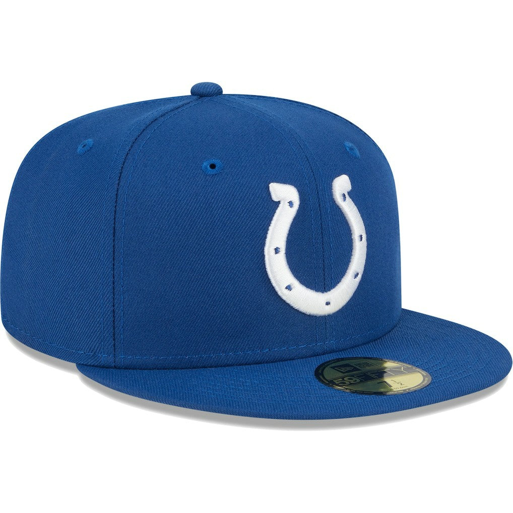 Indianapolis Colts New Era Main 59FIFTY Fitted Hat - Royal on sale