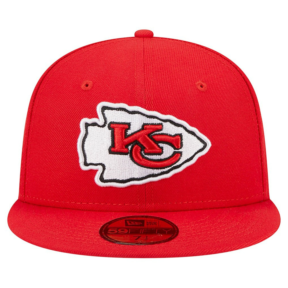 Kansas City Chiefs New Era Main 59FIFTY Fitted Hat - Red outlet