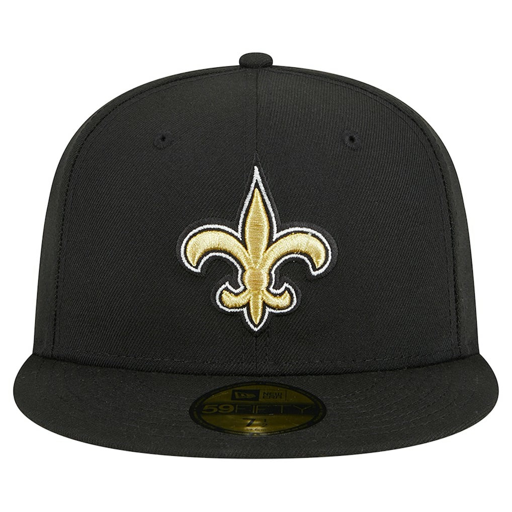 New Orleans Saints New Era Main 59FIFTY Fitted Hat - Black outlet