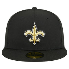 New Orleans Saints New Era Main 59FIFTY Fitted Hat - Black outlet