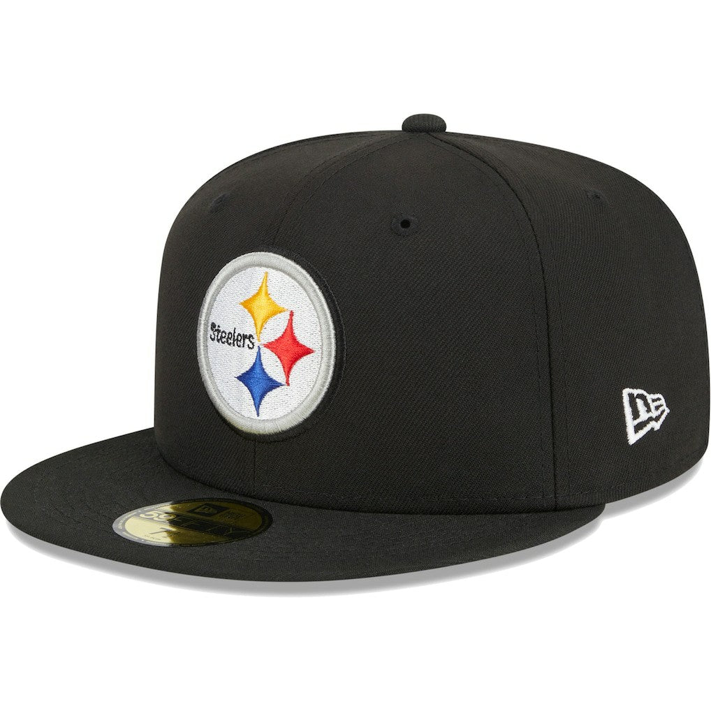 Pittsburgh Steelers New Era Main 59FIFTY Fitted Hat - Black online