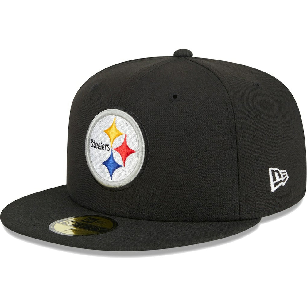 Pittsburgh Steelers New Era Main 59FIFTY Fitted Hat - Black online