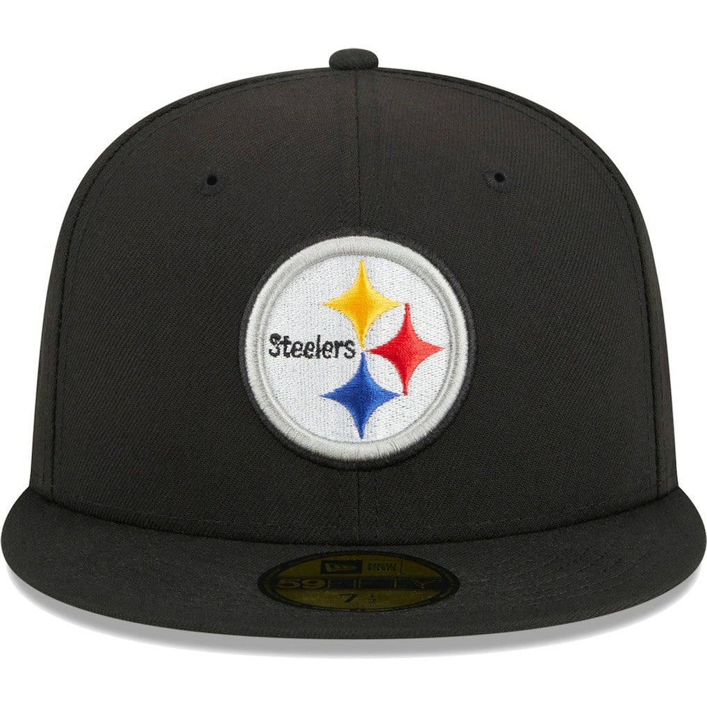 Pittsburgh Steelers New Era Main 59FIFTY Fitted Hat - Black online