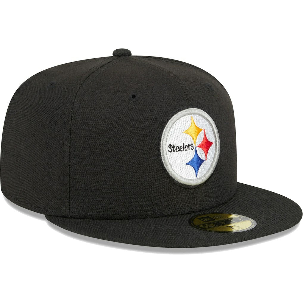 Pittsburgh Steelers New Era Main 59FIFTY Fitted Hat - Black online