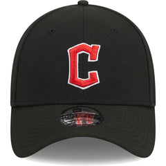 Cleveland Guardians Logo 39THIRTY Flex Hat Black