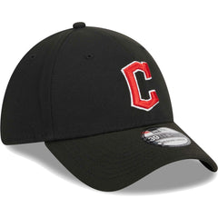Cleveland Guardians Logo 39THIRTY Flex Hat Black