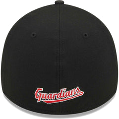 Cleveland Guardians Logo 39THIRTY Flex Hat Black