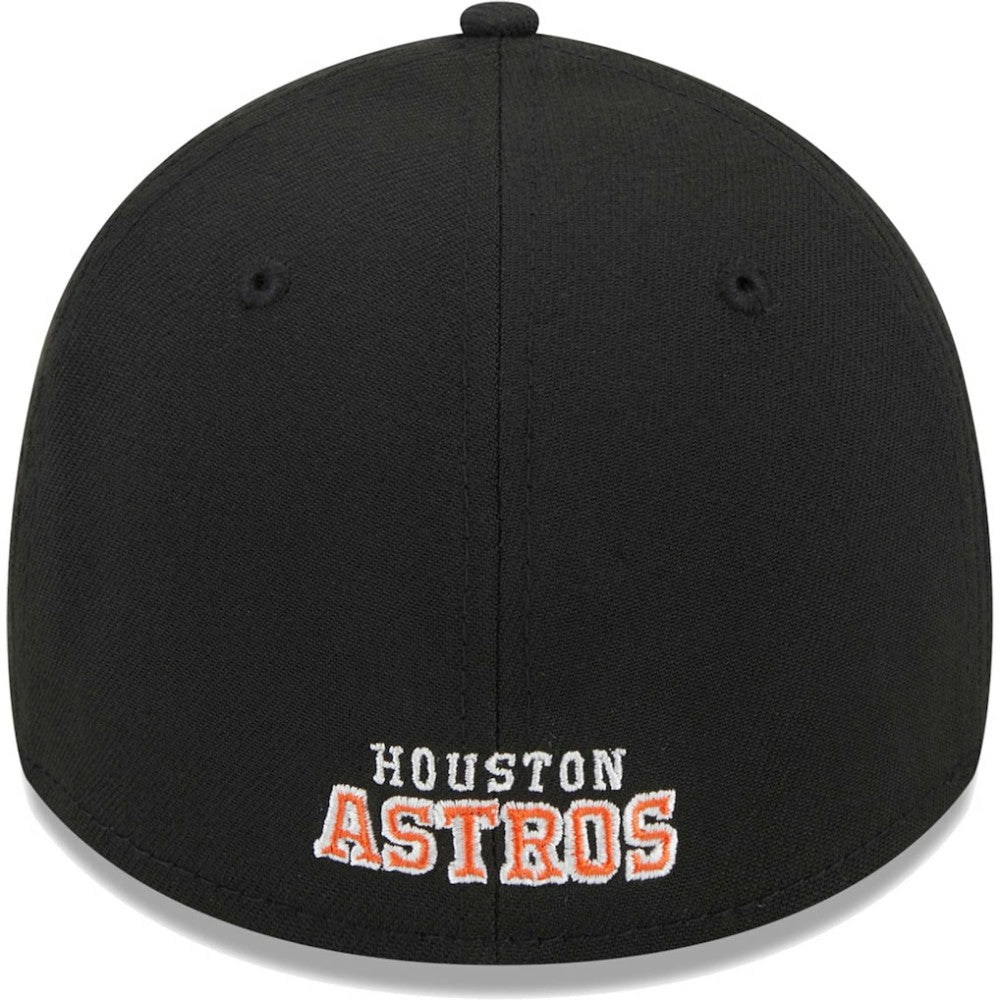Houston Astros Logo 39THIRTY Flex Hat Black
