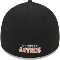 Houston Astros Logo 39THIRTY Flex Hat Black