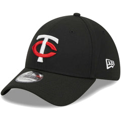 Minnesota Twins Logo 39THIRTY Flex Hat Black