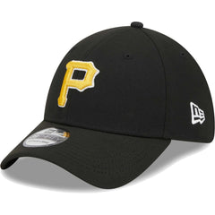 Pittsburgh Pirates Logo 39THIRTY Flex Hat Black