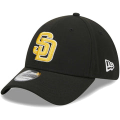 San Diego Padres Logo 39THIRTY Flex Hat Black