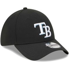 Tampa Bay Rays Logo 39THIRTY Flex Hat Black