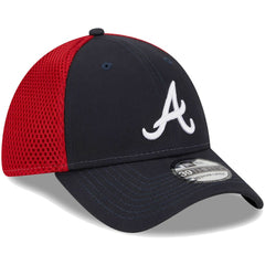 Atlanta Braves Team Neo 39THIRTY Flex Hat Navy