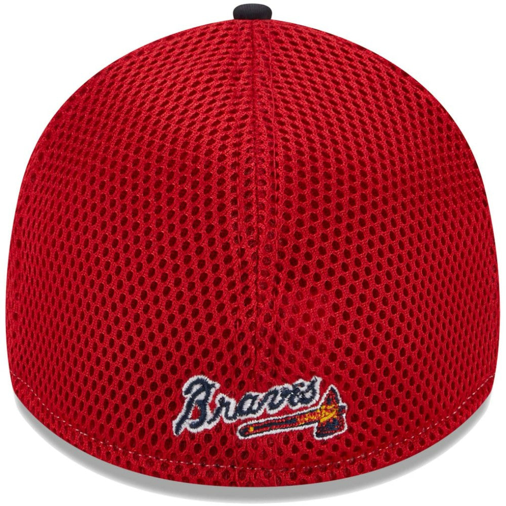 Atlanta Braves Team Neo 39THIRTY Flex Hat Navy